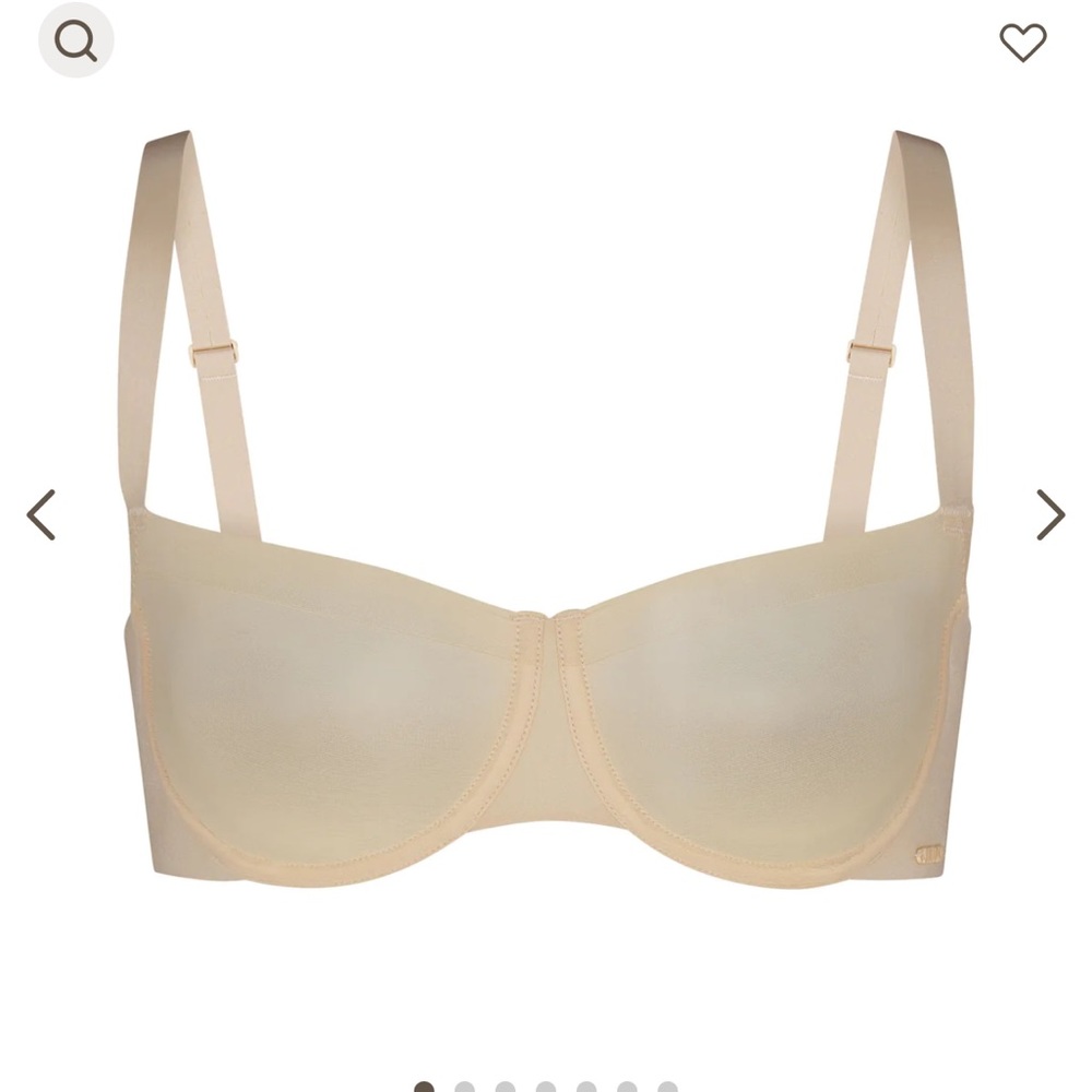 Skims no show unlined BALCONETTE bra